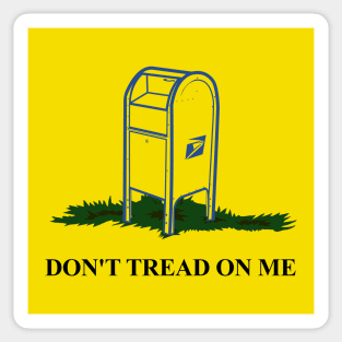 Don't Tread On USPS Sticker